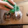 Ручки плиты: как очистить от жирного налёта